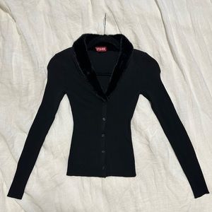 Staud Celina top with buttons